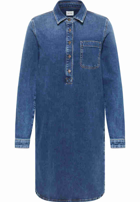 Kleid Jeanskleid, Blau 701, bueste