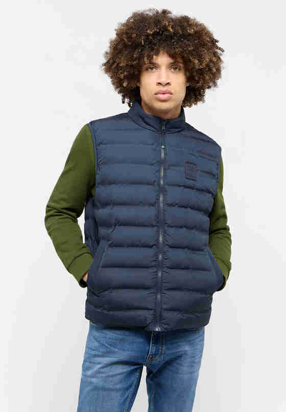 Jacke Steppweste, Blau, model