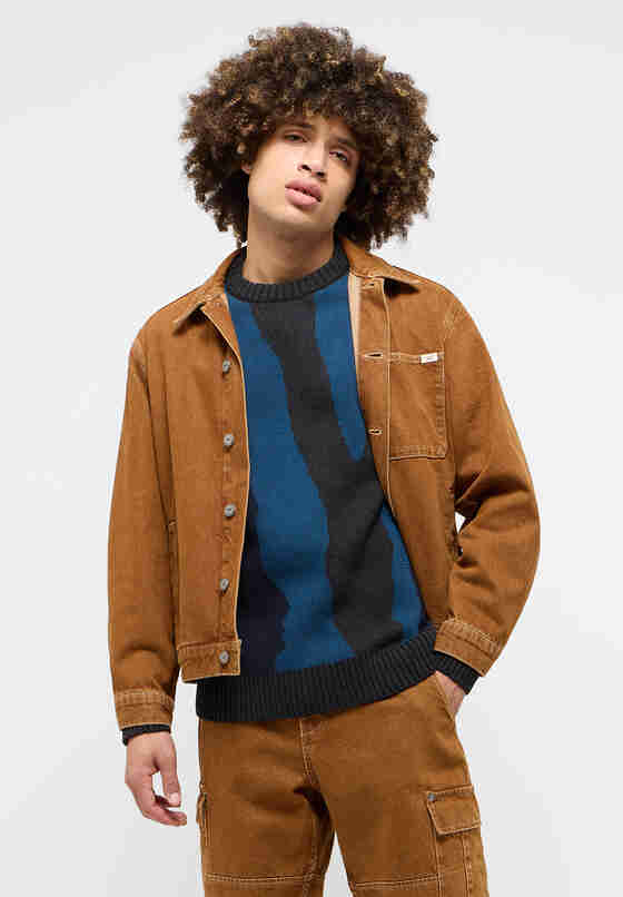 Jacke Jacke, Leather Brown, model