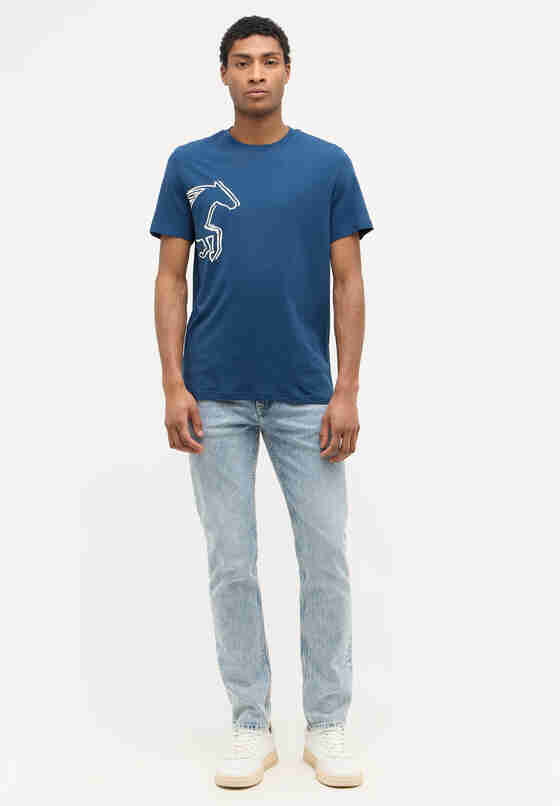 T-Shirt T-Shirt, Blau, model