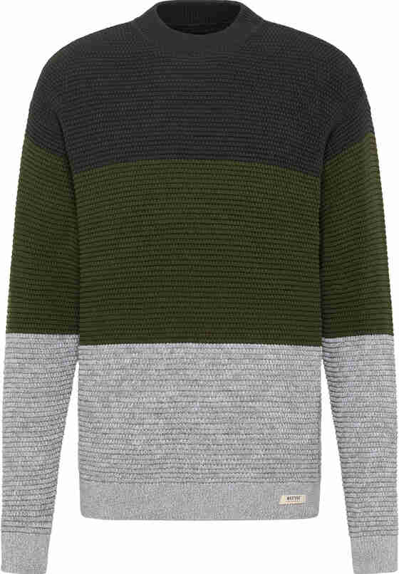 Sweater Strickpullover, Grau, bueste