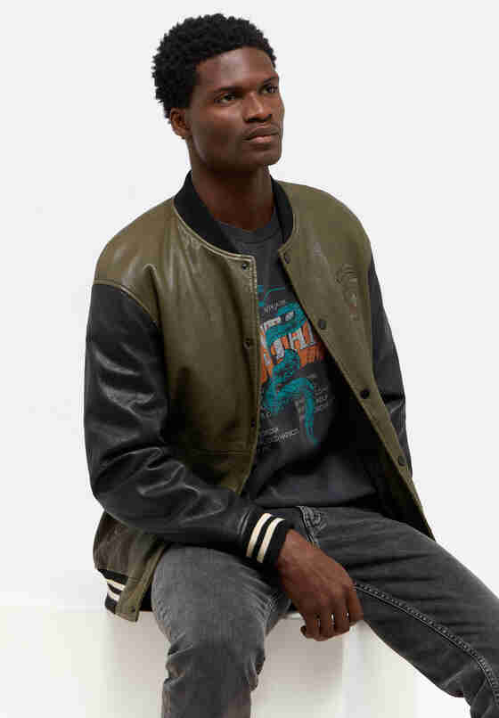 Jacke Blouson, Grün, model