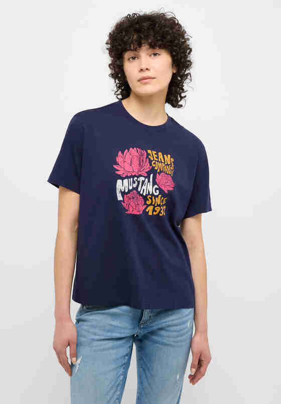 T-Shirt T-Shirt, Blau, model