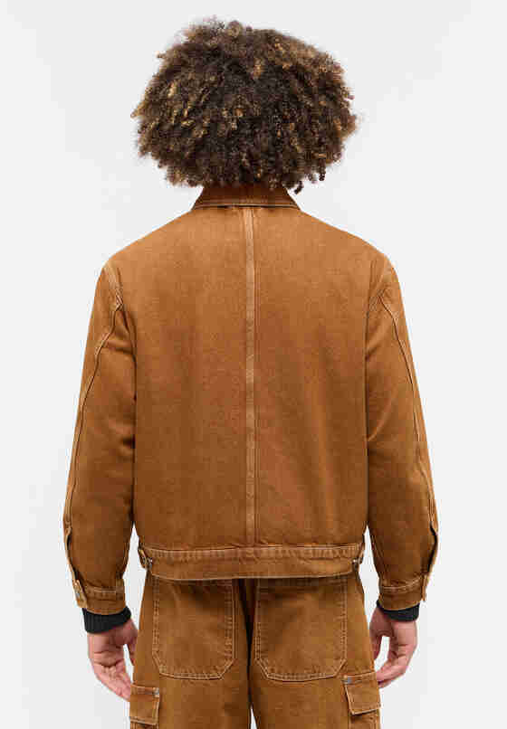 Jacke Jacke, Leather Brown, model