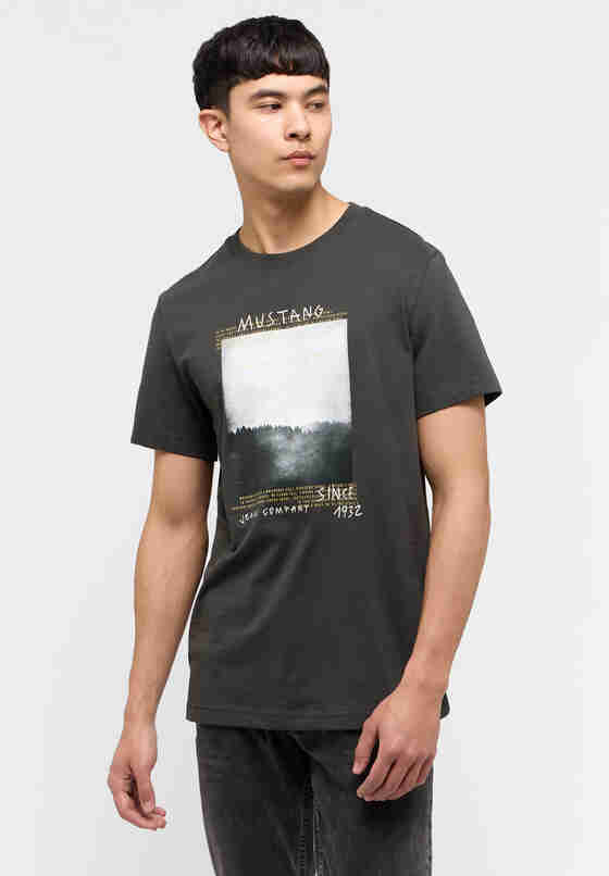 T-Shirt T-Shirt, Schwarz, model