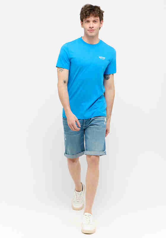 Hose Style Michigan Shorts, Blau 212, model