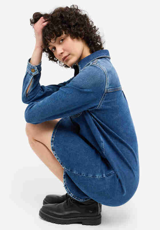 Kleid Jeanskleid, Blau 701, model