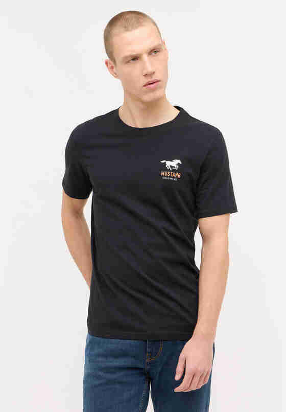 T-Shirt T-Shirt, Schwarz, model