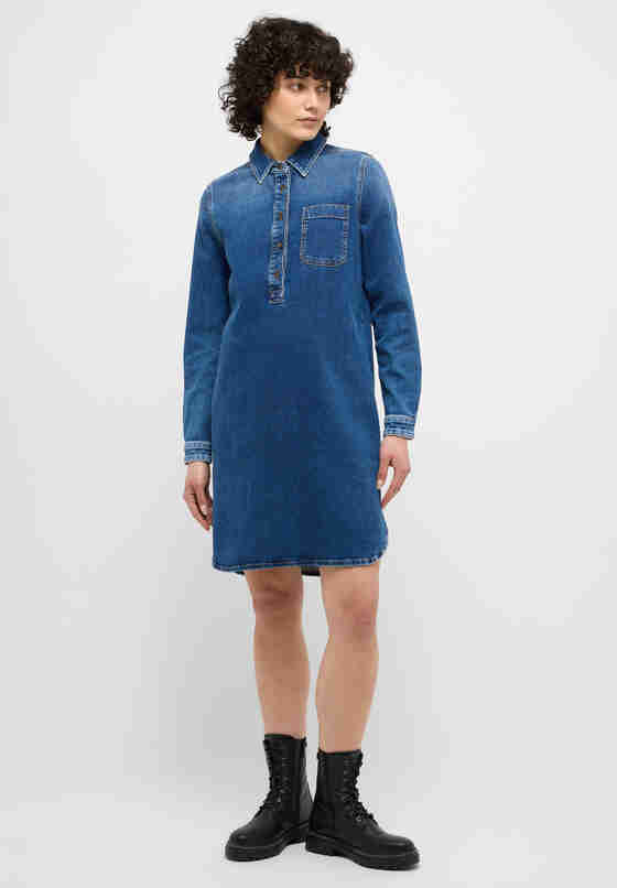 Kleid Jeanskleid, Blau 701, model