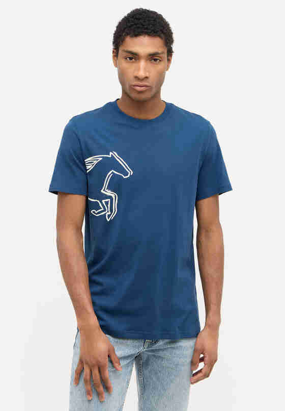 T-Shirt T-Shirt, Blau, model