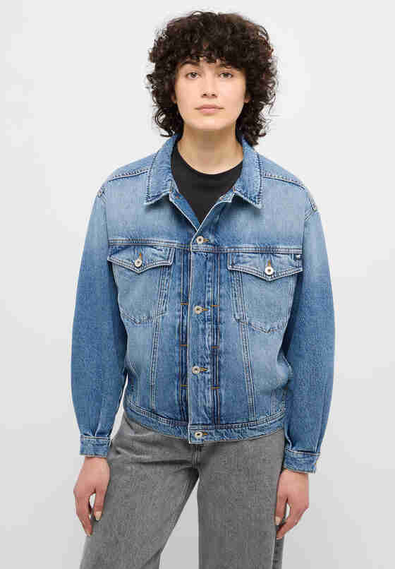 Jacke Jeansjacke, Blau 412, model