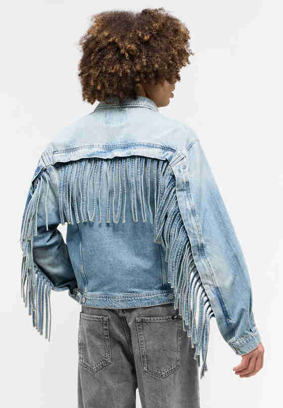 Jacke Jeansjacke, Blau 201, model