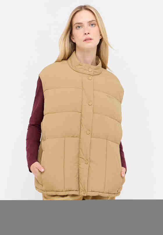 Jacke Weste, Braun, model