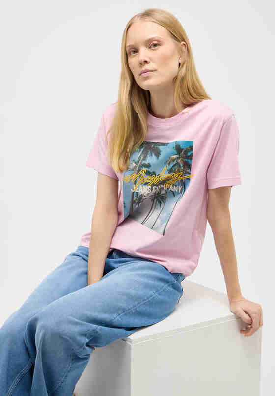 T-Shirt T-Shirt, Rosa, model