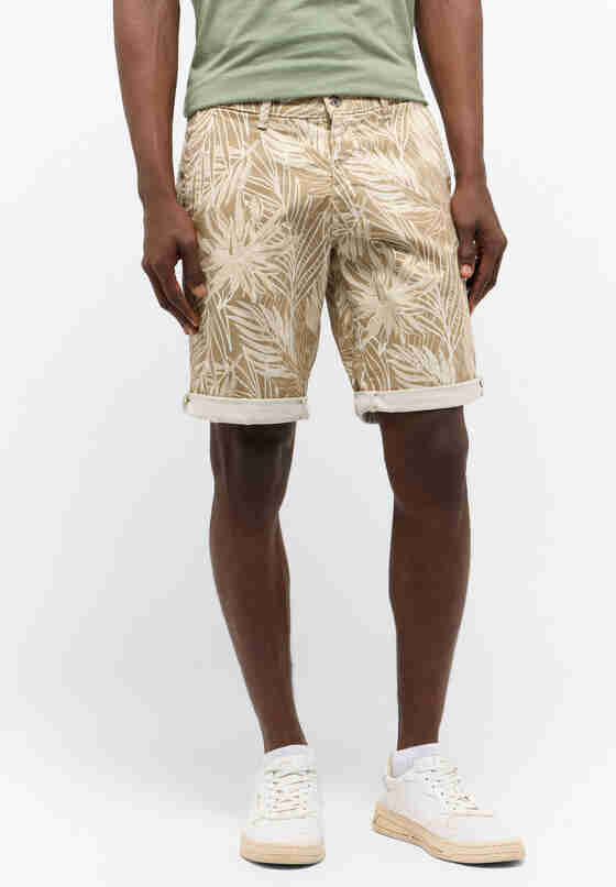 Hose Style Amsterdam Shorts, Aop Art Palm Beige, model