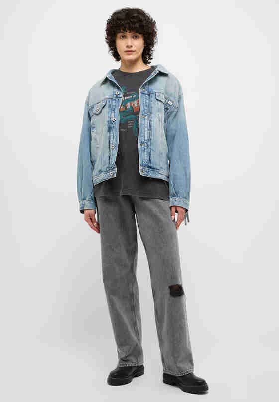 Jacke Jeansjacke, Blau 201, model