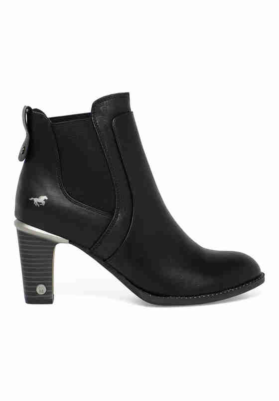 Schuh Stiefelette, Schwarz, bueste