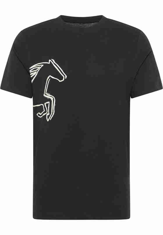 T-Shirt T-Shirt, Schwarz, bueste