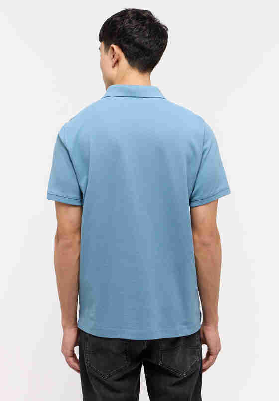 T-Shirt Polo-Shirt, Blau, model