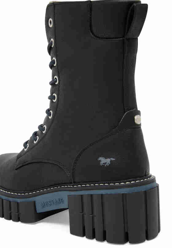 Schuh Boots, Schwarz, bueste