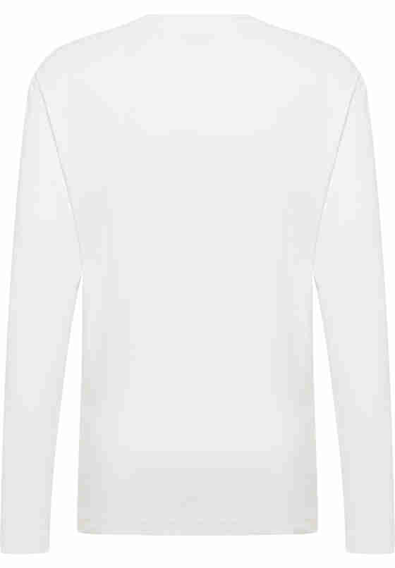 T-Shirt Langarmshirt, Weiß, bueste