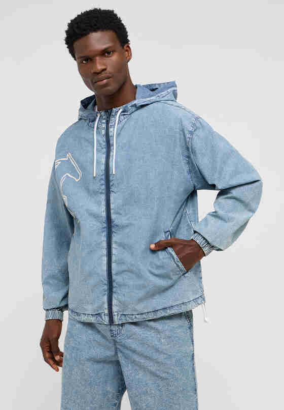 Jacke Blouson, Blau 110, model