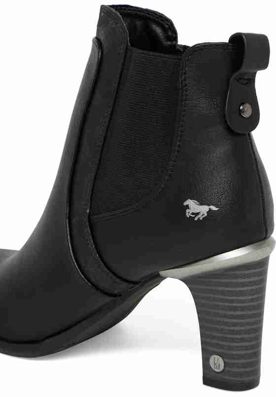 Schuh Stiefelette, Schwarz, bueste