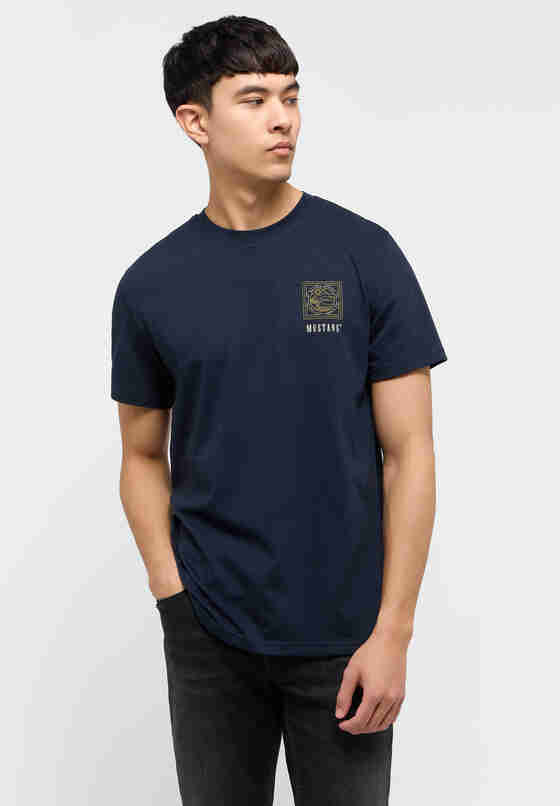 T-Shirt T-Shirt, Blau, model