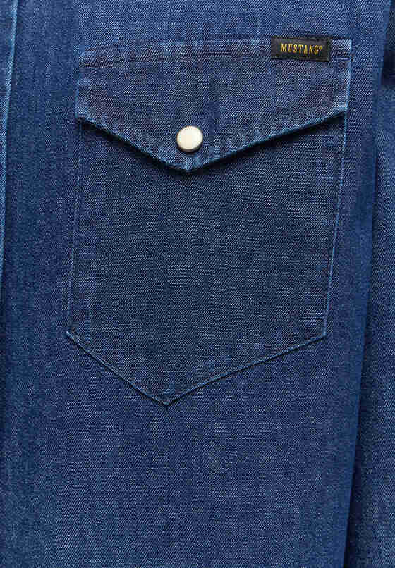 Hemd Jeanshemd, Blau 700, model