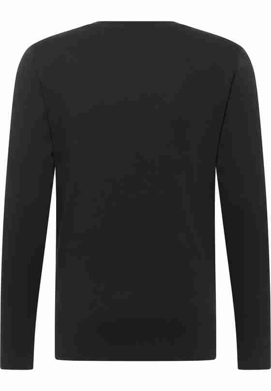 T-Shirt Langarmshirt, Schwarz, bueste