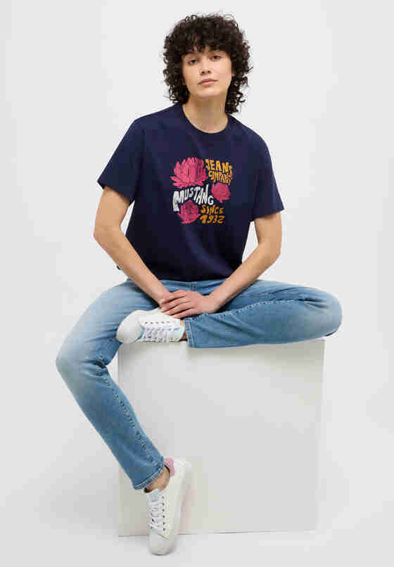 T-Shirt T-Shirt, Blau, model