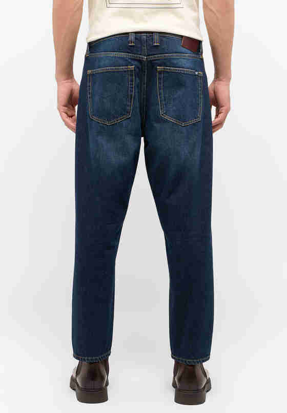 Hose Style Denver Tapered Cropped, Blau 880, model